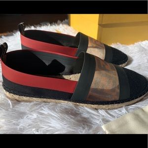 Mesh Fendi Espadrilles